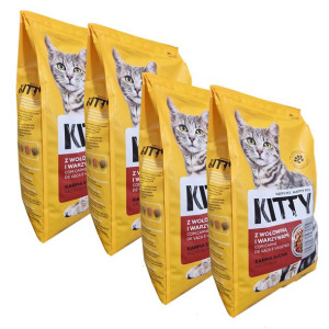 Sucha Karma Dla Kota Kitty Wołowina Warzywa 8kg