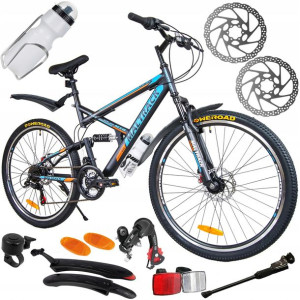 Rower Mtb Górski 26'' Shimano Pełna Amortyzacja
