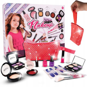 Zestaw Kosmetyków Makeup Do Malowania Kosmetyczka