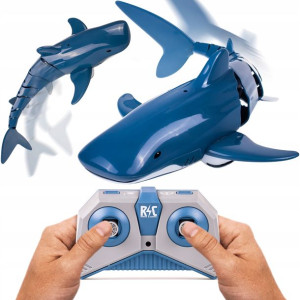 Rekin Zdalnie Sterowany Rc 2,4 Ghz Pływający Shark