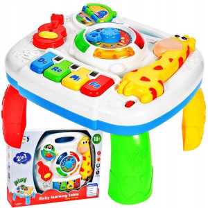 Interaktywny Stolik Edukacyjny Panel Muzyczny 2w1