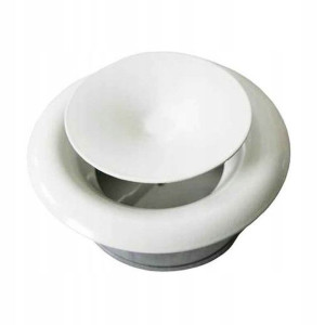 Anemostat nawiewny 125 wentylacja kratka metal