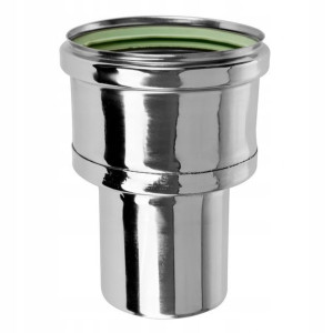 Redukcja kwasoodporna komin turbo fi 80/100 mm