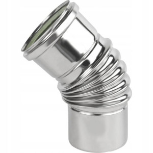 Kolano kwasoodporne komin wkład turbo fi 80 45ST
