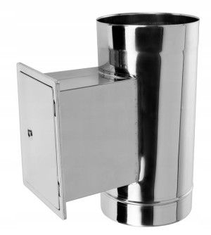 Wyczystka żaroodporna drzwiczki 14x21 fi 220 1,0mm