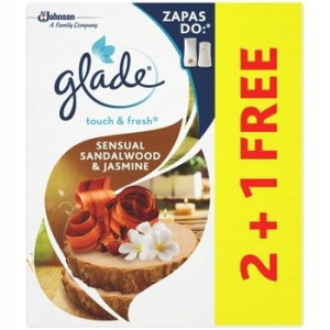 GLADE ONE TOUCH DRZEWO SANDAŁOWE zapas 3szt