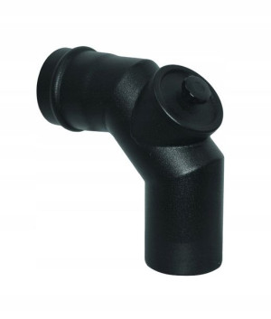 Kolano czarne fi 100 /90 stal pellet piec rewizja
