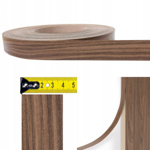 Klejowe Obrzeże Meblowe Orzech Wisconsin Na Meble Biurko Regał 40mm x 10m