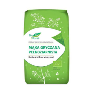 Mąka gryczana Pełnoziarnista EKO 1kg Bio Planet