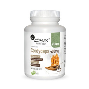 ALINESS Fungi CORDYCEPS Kordyceps STANDARYZOWANY 90 kapsułek