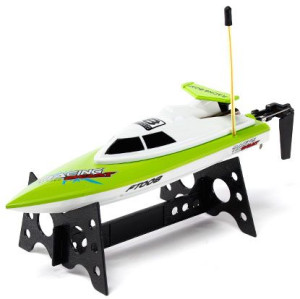 Łódź Rc Motorówka Zdalnie Sterowana Ft008 Na Pilot Zielona