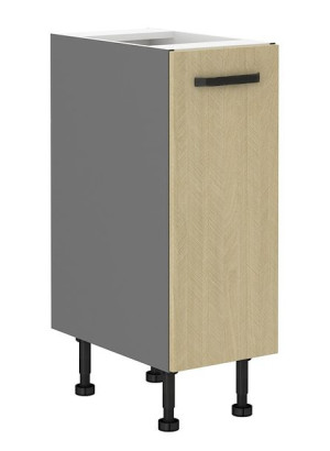 Szafka kuchenna dolna 30 cm szara SCANDI 30D BB Cargo