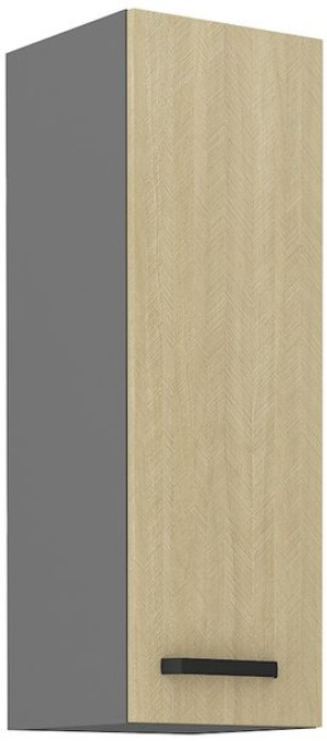 Szafka kuchenna górna 30 cm szara SCANDI 30G 90 1F