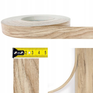 Obrzeże Meblowe Klejowe Jesion Górski Na Regał Biurko Stół Meble 40mm x 10m
