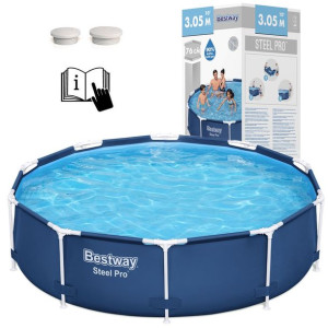 Basen Stelażowy Ogrodowy Bestway 56677 305x76cm 4678L