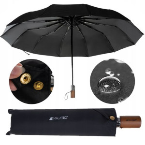 Mocny Parasol Składany Parasolka Automat Pokrowiec
