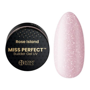 BOSKA NAILS Żel budujący MISS PERFECT Rose Island