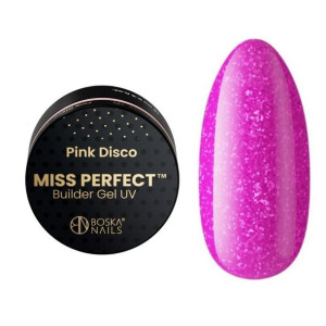 BOSKA NAILS Żel budujący MISS PERFECT Pink Disco