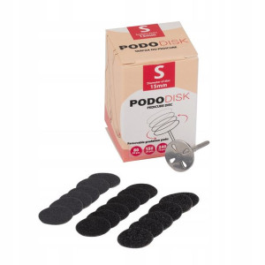 PODODISK Tarcza do PEDICURE S 15mm + NAKŁADKI