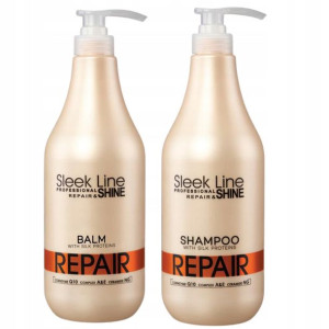 Stapiz Zestaw Repair Jedwab Szampon 1l + Balsam 1l