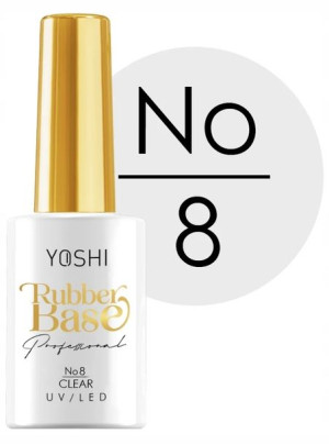 YOSHI Rubber Base 8 UV Baza kauczukowa No 8 - 10ml