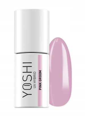 YOSHI Lakier Hybrydowy Pink Groom 212 - 6 Ml
