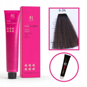 RR LINE FARBA 100ml 6,34 Ciemny Blond Złoto Miedzi