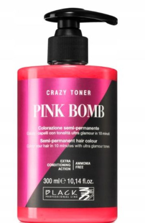 Black Professional Różowy toner Różowa maska 300ml