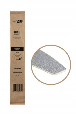 Pilnik Nail4u SLIM NATURAL II ŁÓDKA 100/180 25szt