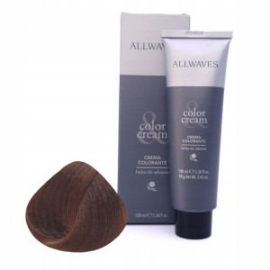 Allwaves Farba do Włosów 7.34 Karmel 100ml