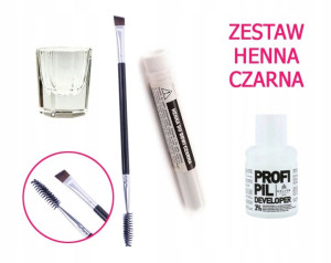 Zestaw do henny Henna krakowska Czarna w proszku