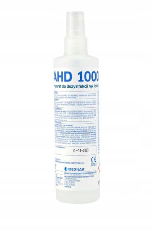 Ahd 1000 Dezynfekcja Rąk Skóry I Powierzchni 250ml