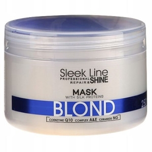 STAPIZ Sleek Line Maska z Jedwabiem Blond 250ml