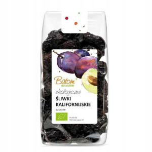 Śliwki Kalifornijskie Suszone Bez Pestek BIO 500g