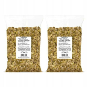 2 x Pestki Dyni Łuskane 1kg - Bakalland