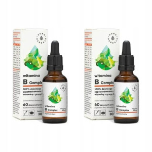 2x Witamina B Complex 30ml Aura Herbals