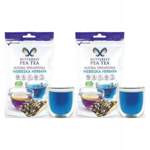 2x Klitoria Ternateńska Butterfly Pea Tea 25g