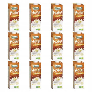 12 x Napój Owsiano-Waniliowy Bio 1l UHT Natumi