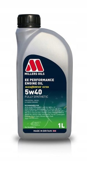 Millers Oils Ee Performance 5w40 1l