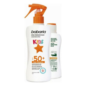 Zestaw Ochrony przed Słońcem Kids Babaria Spf 50+ (2 pcs)
