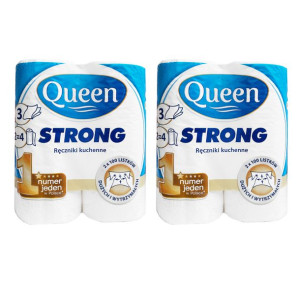 Ręcznik Papierowy Queen Strong 3war 400 Listków