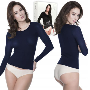 Lekka koszulka SECOND SKIN JULIMEX granat ONE-SIZE