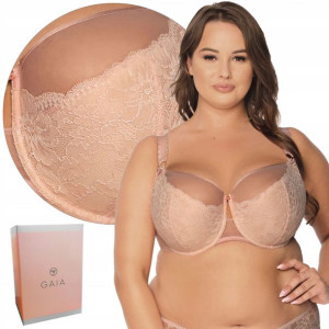 Biustonosz SemiSoft GAIA 1192 AMELIA MAXI róż 85K