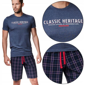 Piżama krótki rękaw HENDERSON 39243-59X MYTH, L