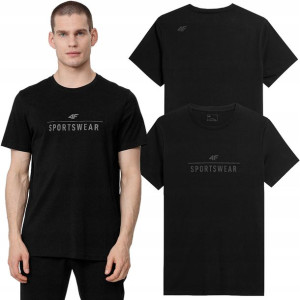 Koszulka Męska 4F T-shirt Trening Bawełna Limited