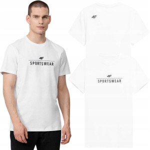 Koszulka Męska 4F T-shirt Trening Bawełna Limited