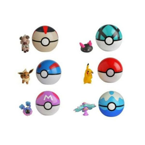 Pokeball Pokemon  Pokeball Clip'N Go Bizak