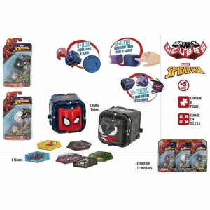 Playset Spiderman Battle Cubes 8 Części