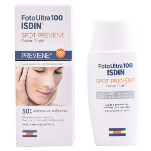 Krem Przeciwsłoneczny do Twarzy Spot Prevent Isdin SPF 50+ (50 ml)