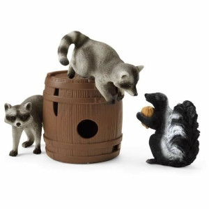Zestaw Dzikich Zwierząt Schleich Funny Games With Nuts + 3 lat